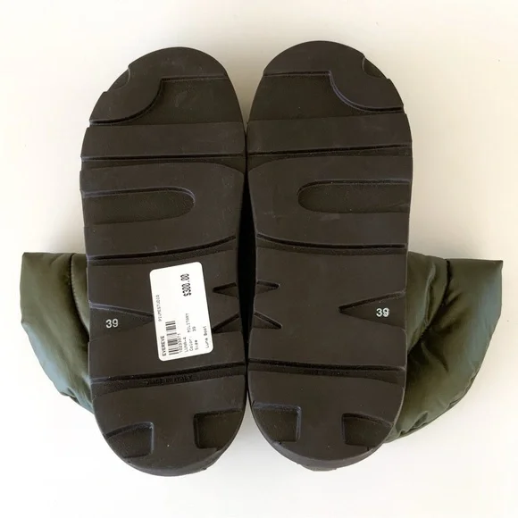 Piume Studio NWOT Luna Boot in Military Green Size 39 NWOT - Picture 5 of 10